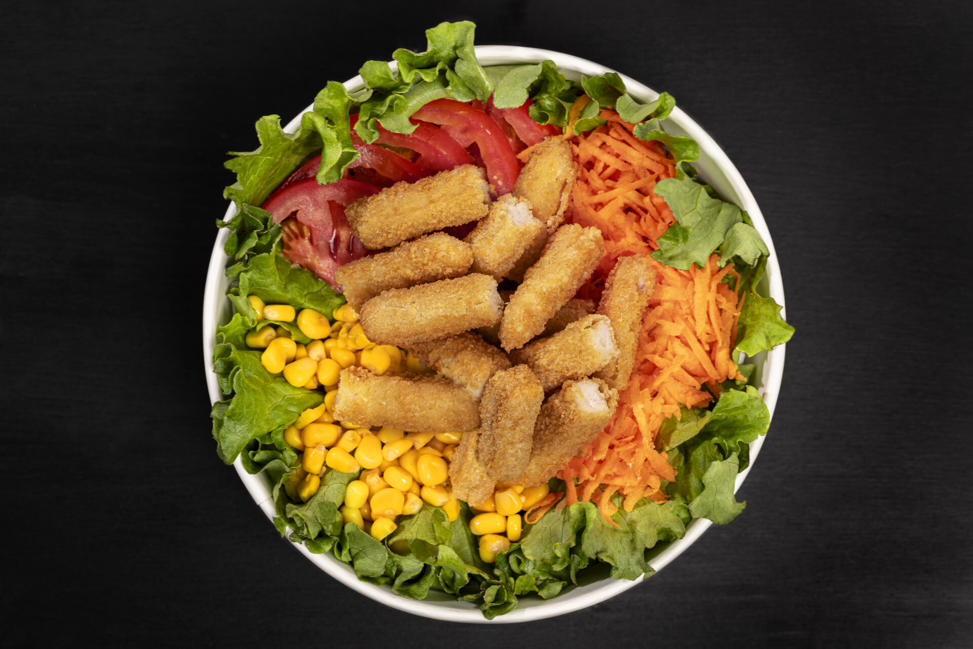 Ensalada Spring c/pollo frito